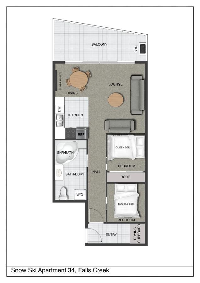 Snow Ski Apartments 34 폴즈크리크 외부 사진